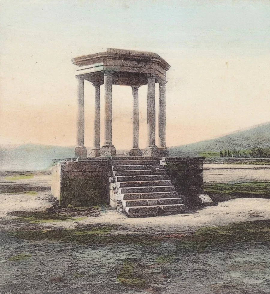 Glorijet u Trogiru, razglednica s početka 20 stoljeća. Izvor: Facebook